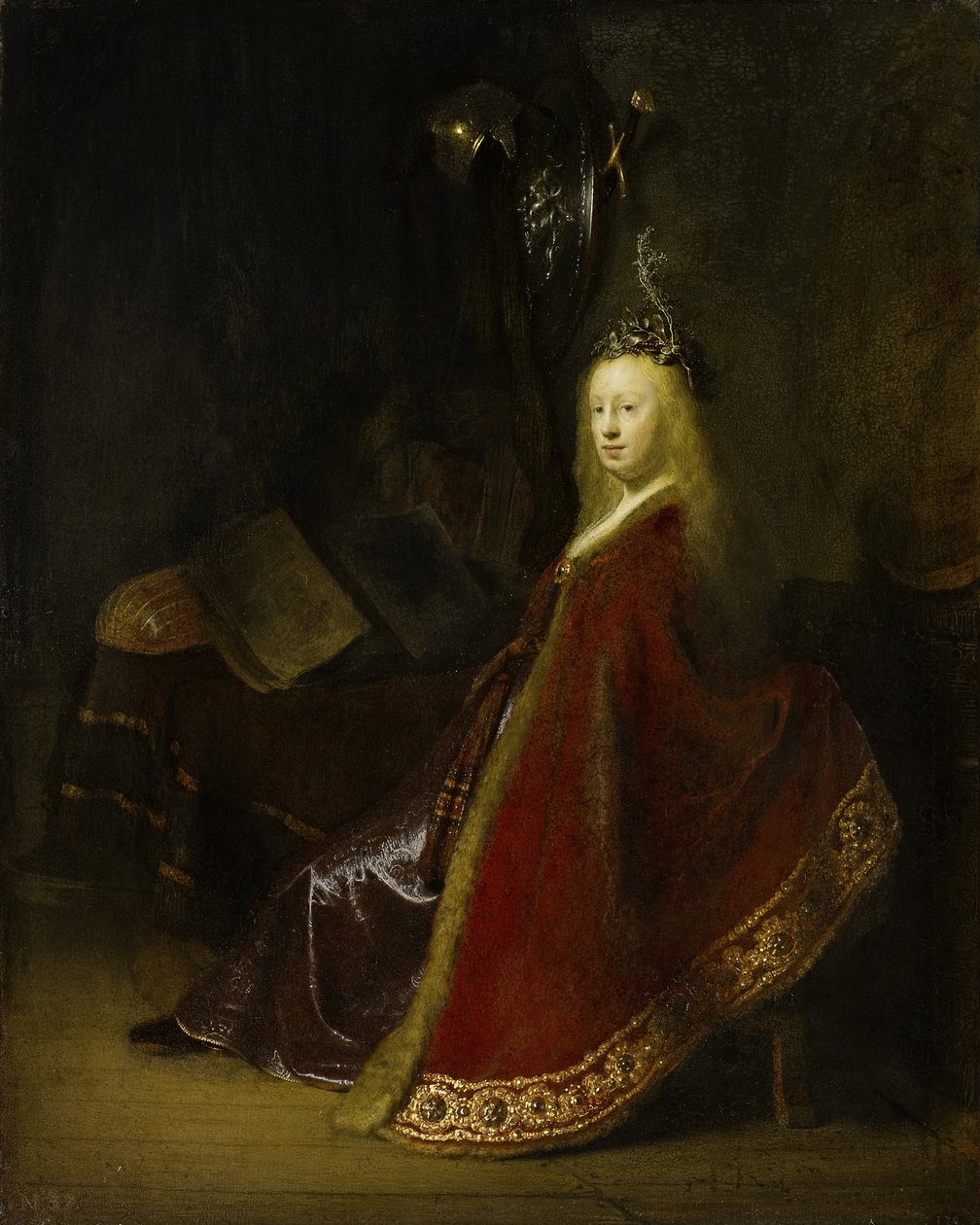 Minerva by Rembrandt