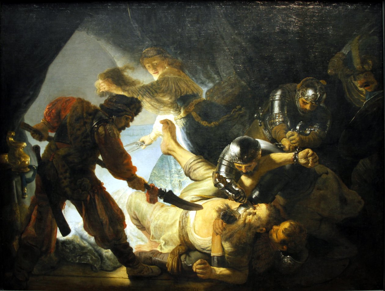 The Blinding of Samson by Rembrandt