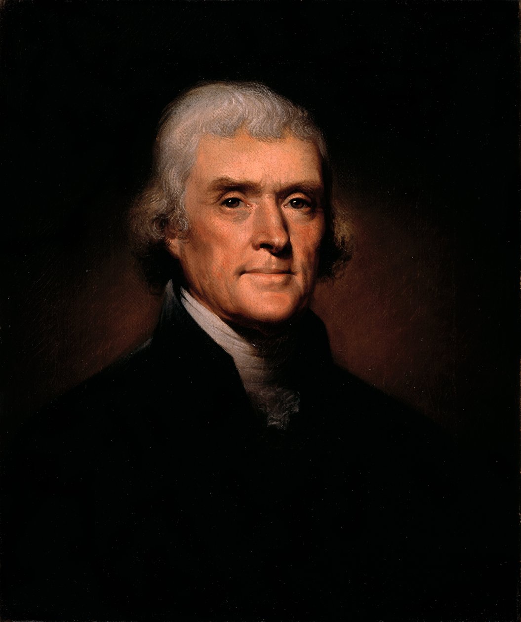 Thomas Jefferson by Rembrandt Peale