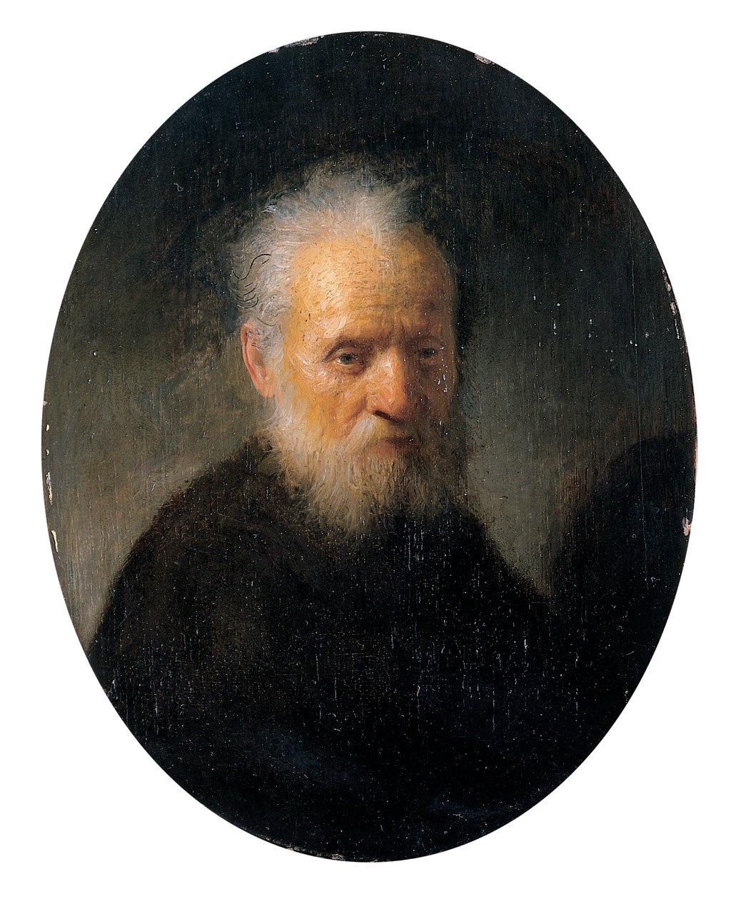 Bearded Old Man by Rembrandt van Rijn