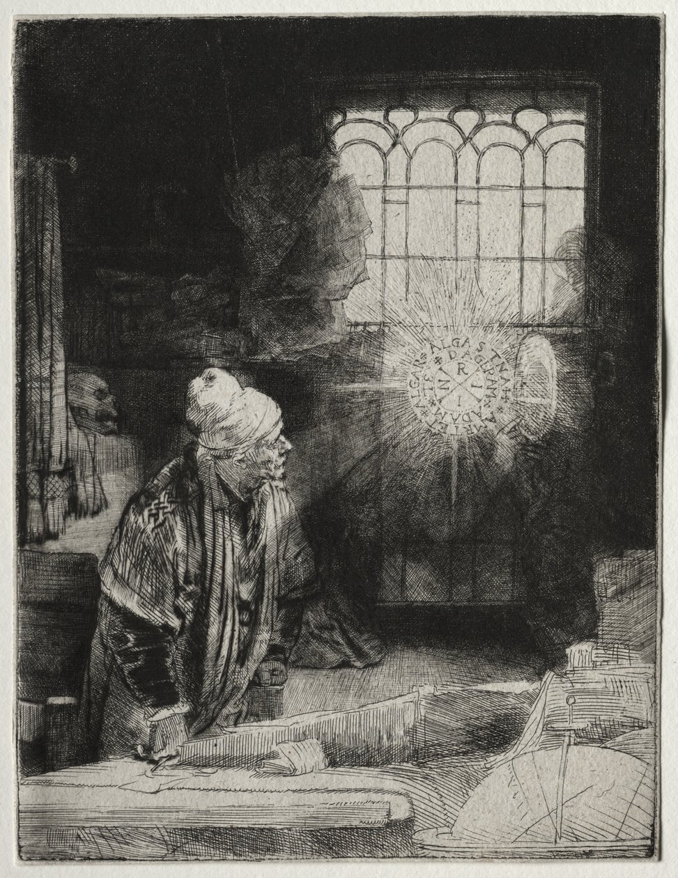 Faust by Rembrandt van Rijn