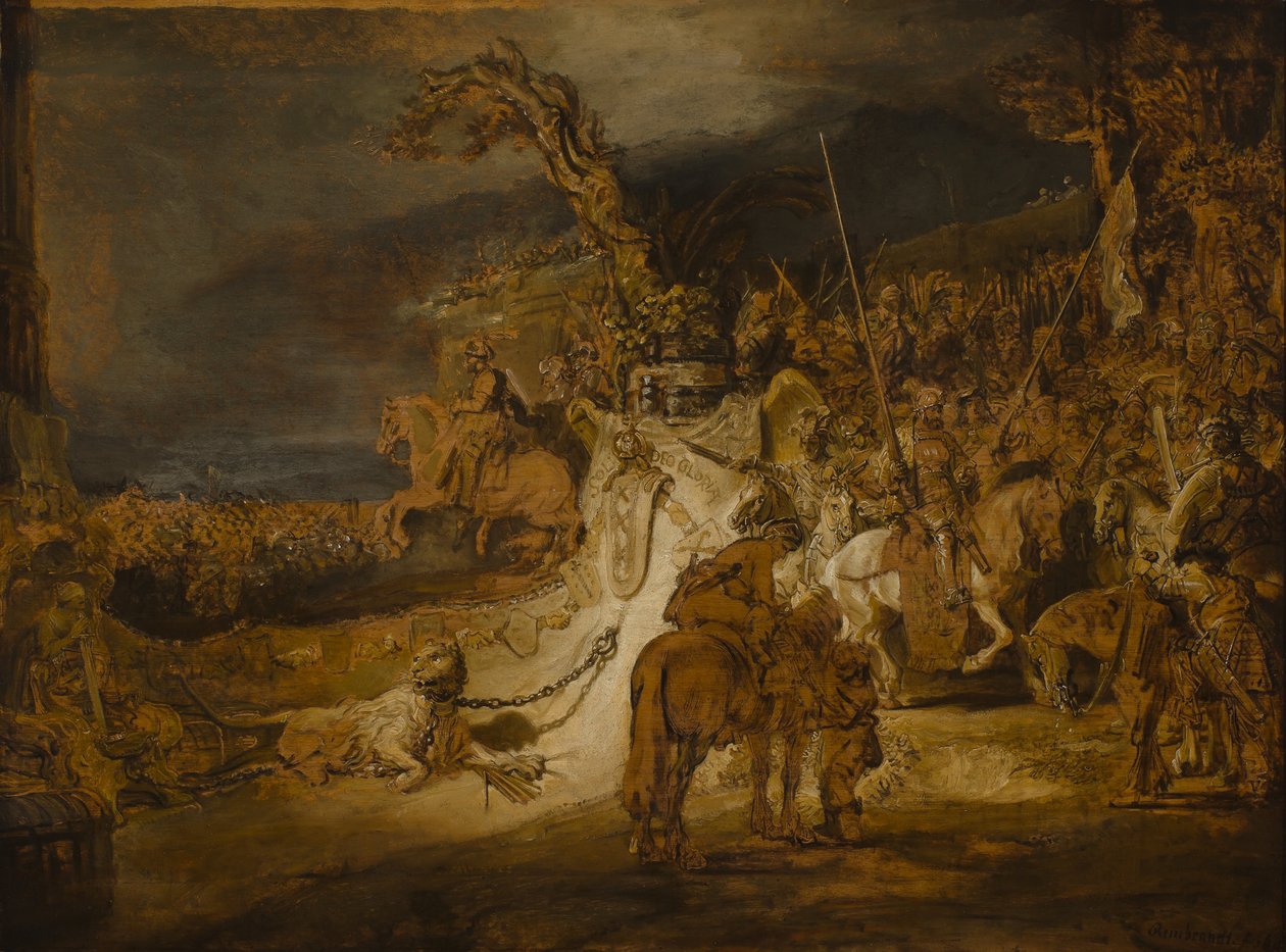 The Concord of the State by Rembrandt van Rijn