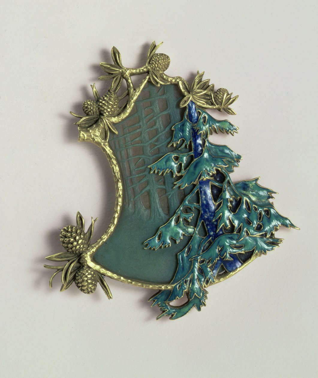 Winter Landscape Pendant, by Rene Jules Lalique by Rene Jules Lalique
