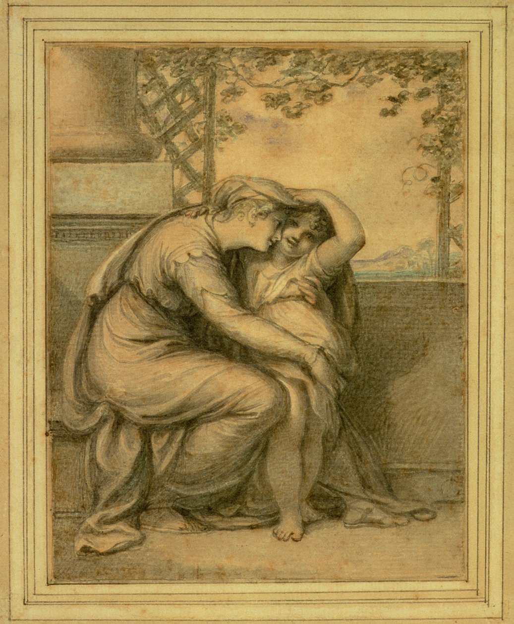 Andromache and Astyanax by Richard Cosway