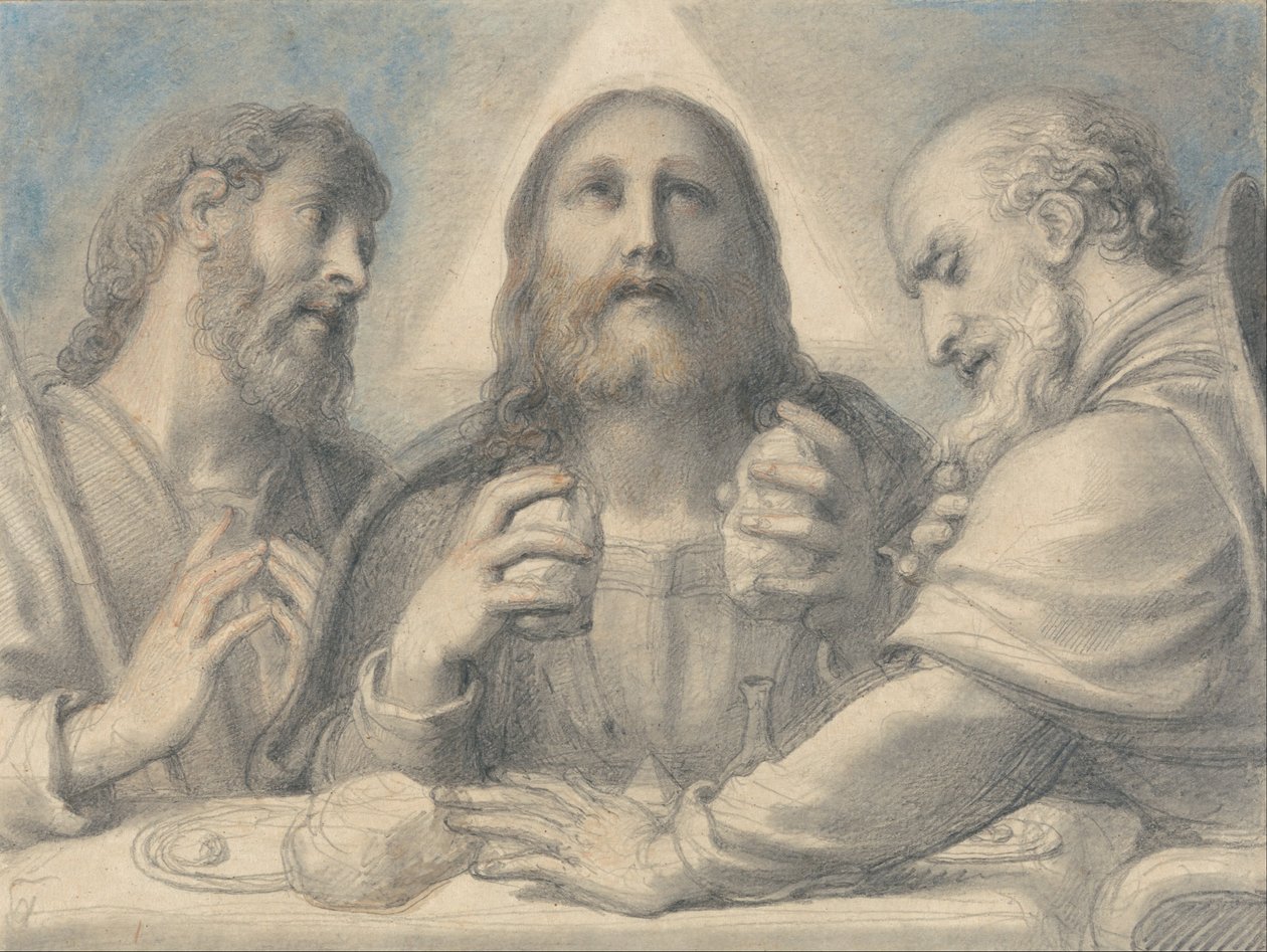 Supper at Emmaus by Richard Cosway