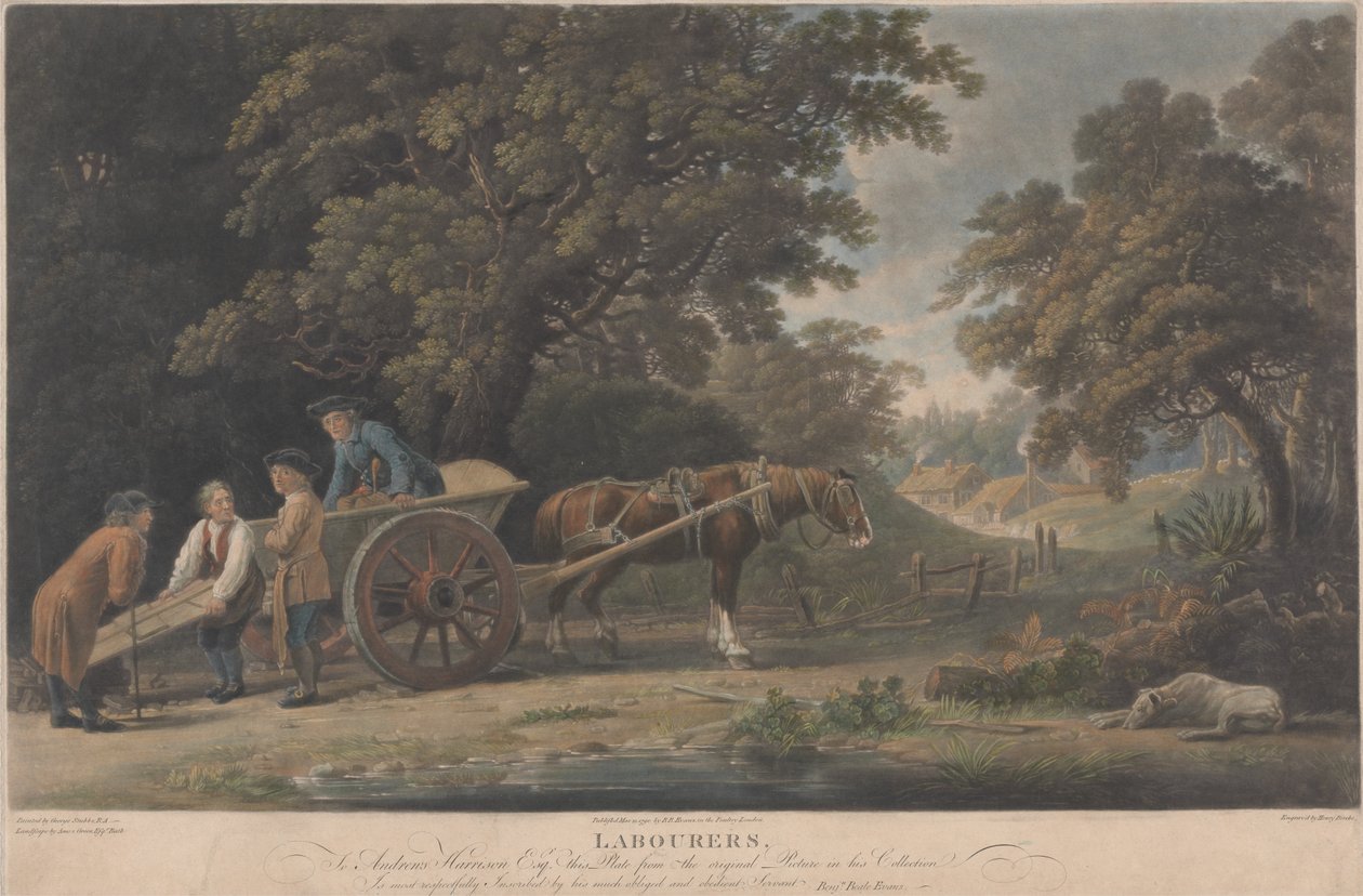 Labourers by Richard Earlom
