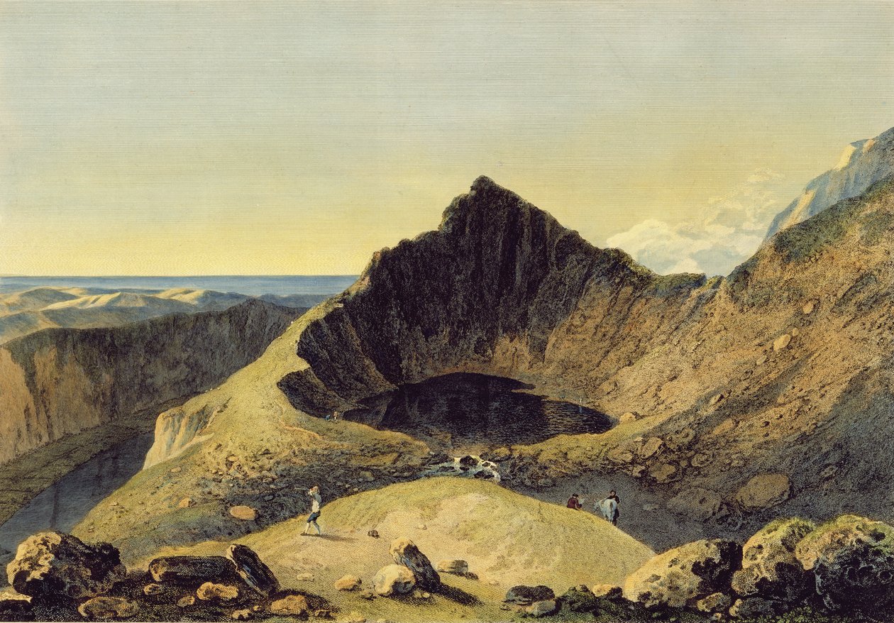 The Summit of Cader Idris Mountain, 1775 by Richard Wilson