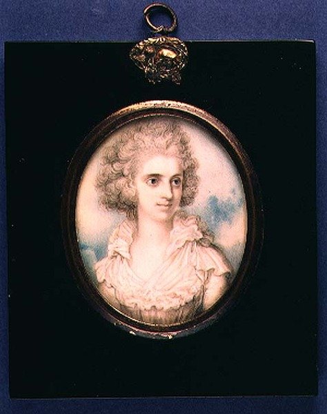 Portrait of an unknown lady by Richard Cosway