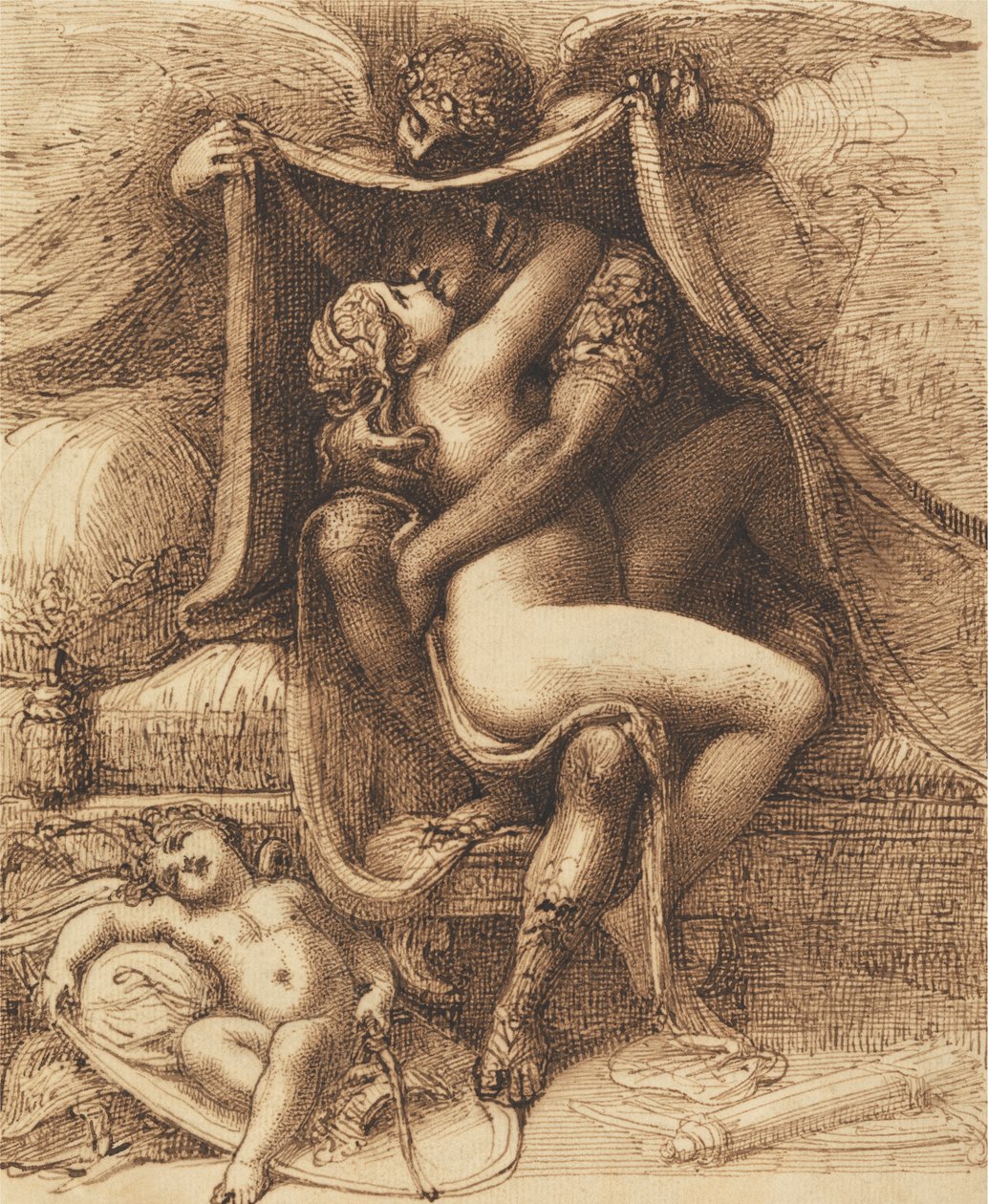 Venus and Mars by Richard Cosway