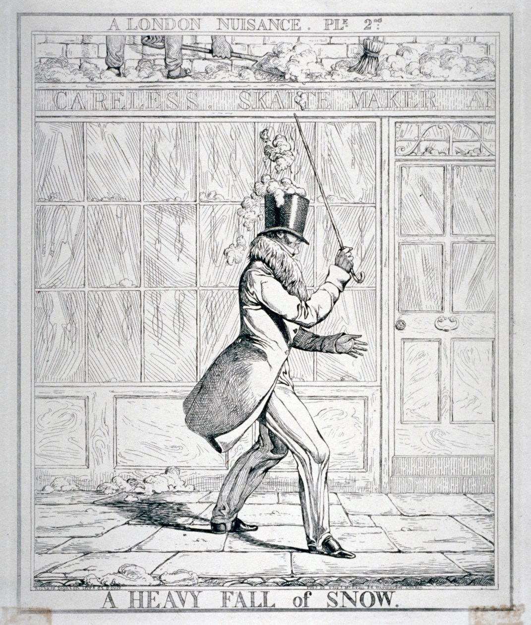 A Heavy Fall of Snow by Richard Dighton