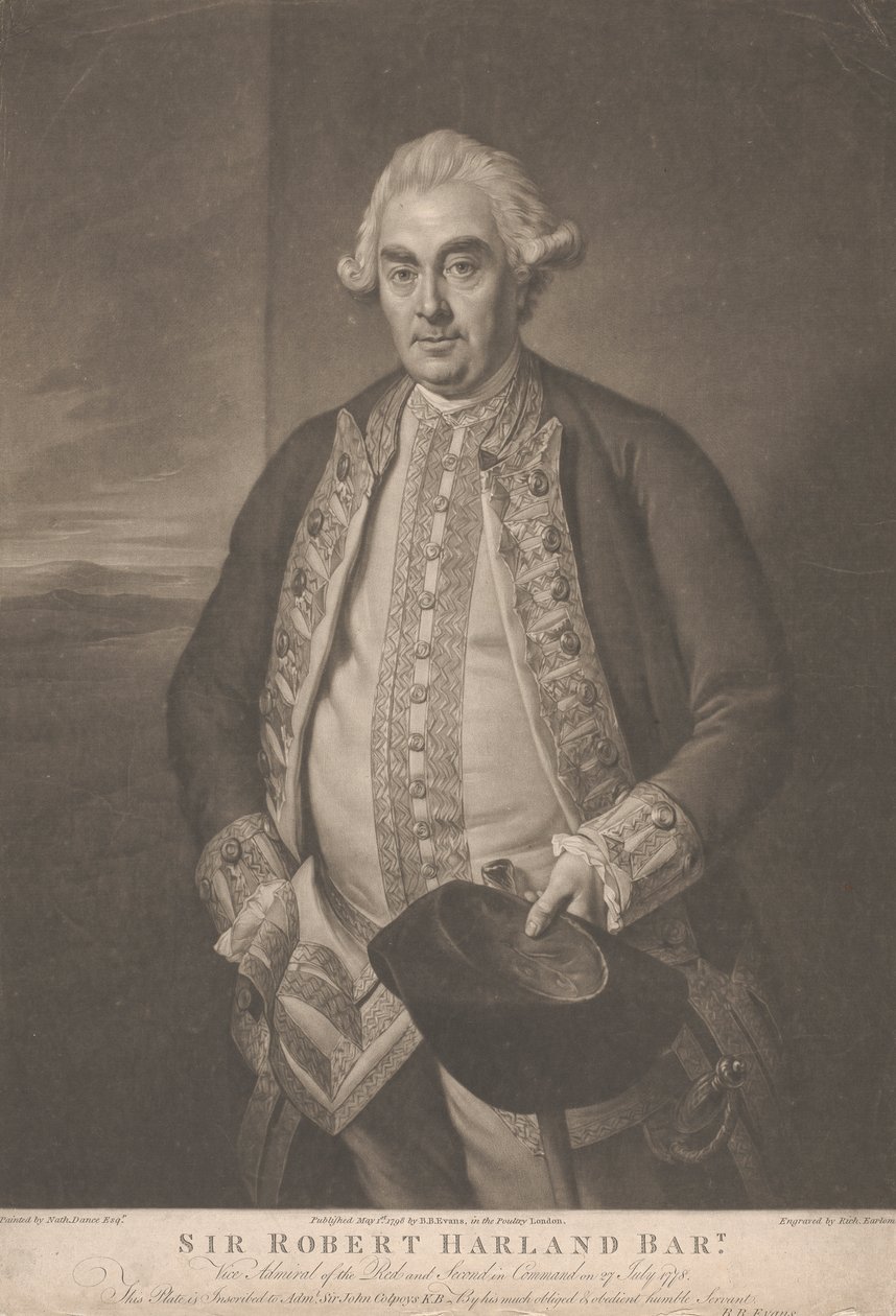 Sir Robert Harland by Richard Earlom