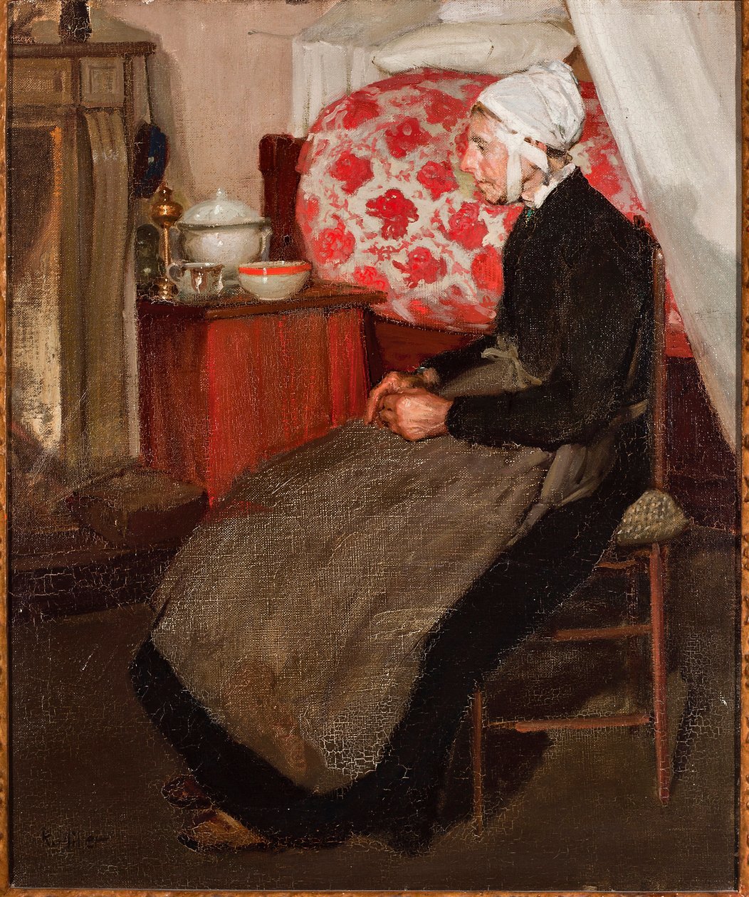 Old Dutch Woman by Richard Emil Miller