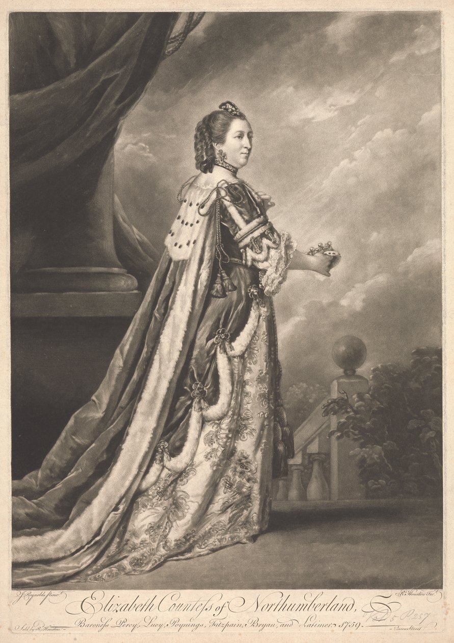 Elizabeth, Countess of Northumberland by Richard Houston