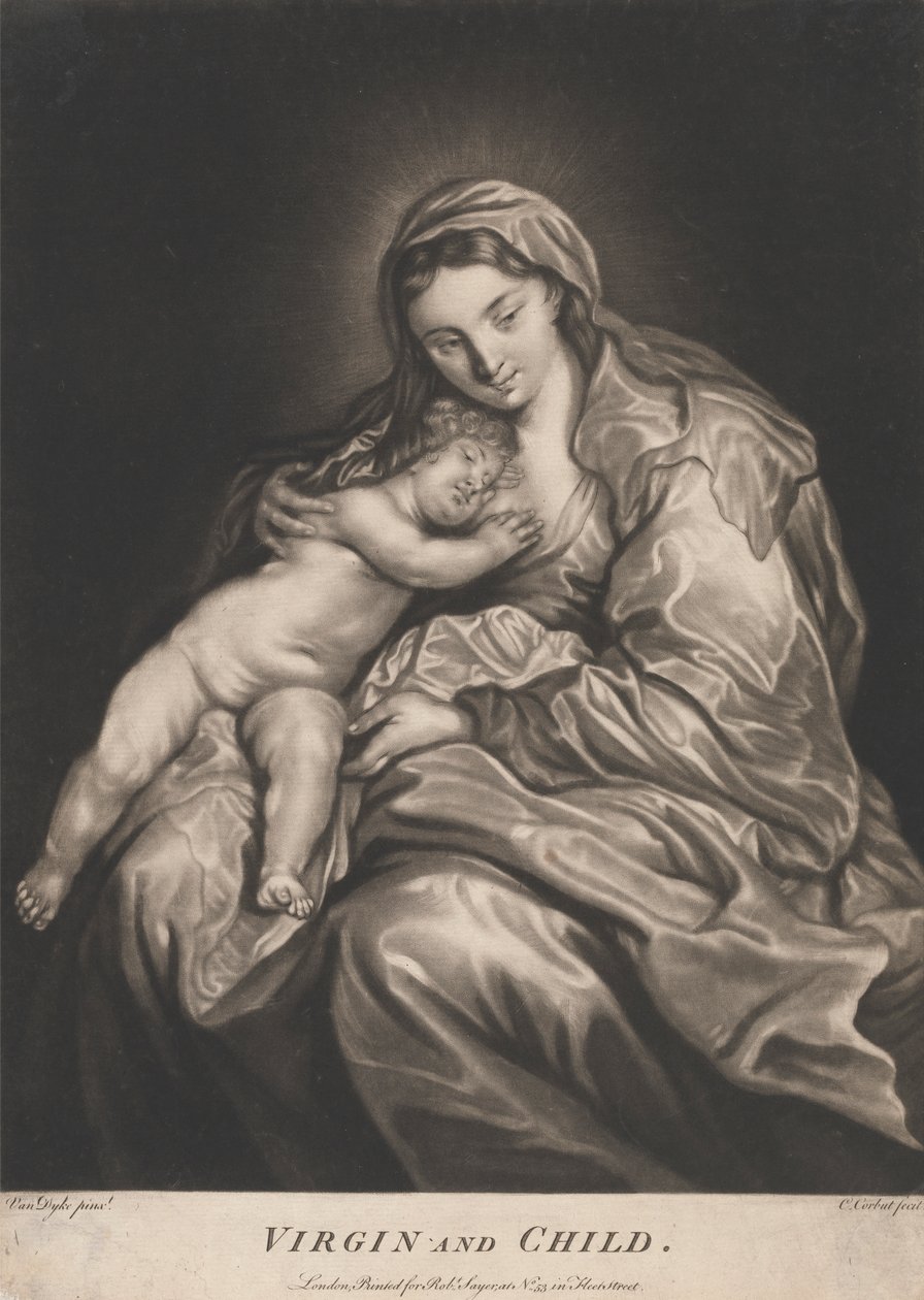 Virgin and Child by Richard Purcell