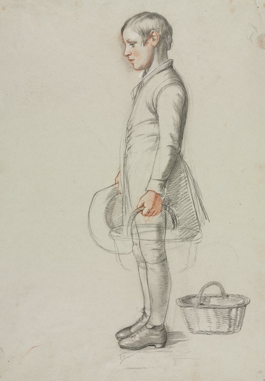 Study for Country Cousins by Richard Redgrave