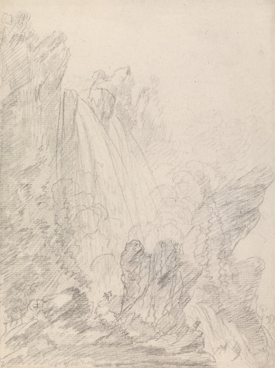 The Cascade at Terni by Richard Wilson