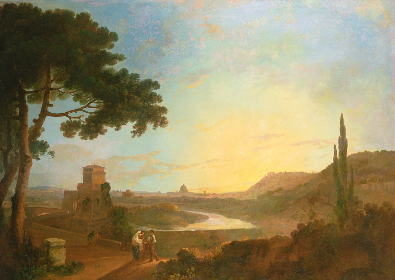 View of the Tiber by Richard Wilson