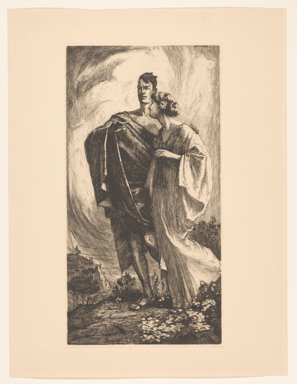 Walking Man and Woman by Rob Graafland