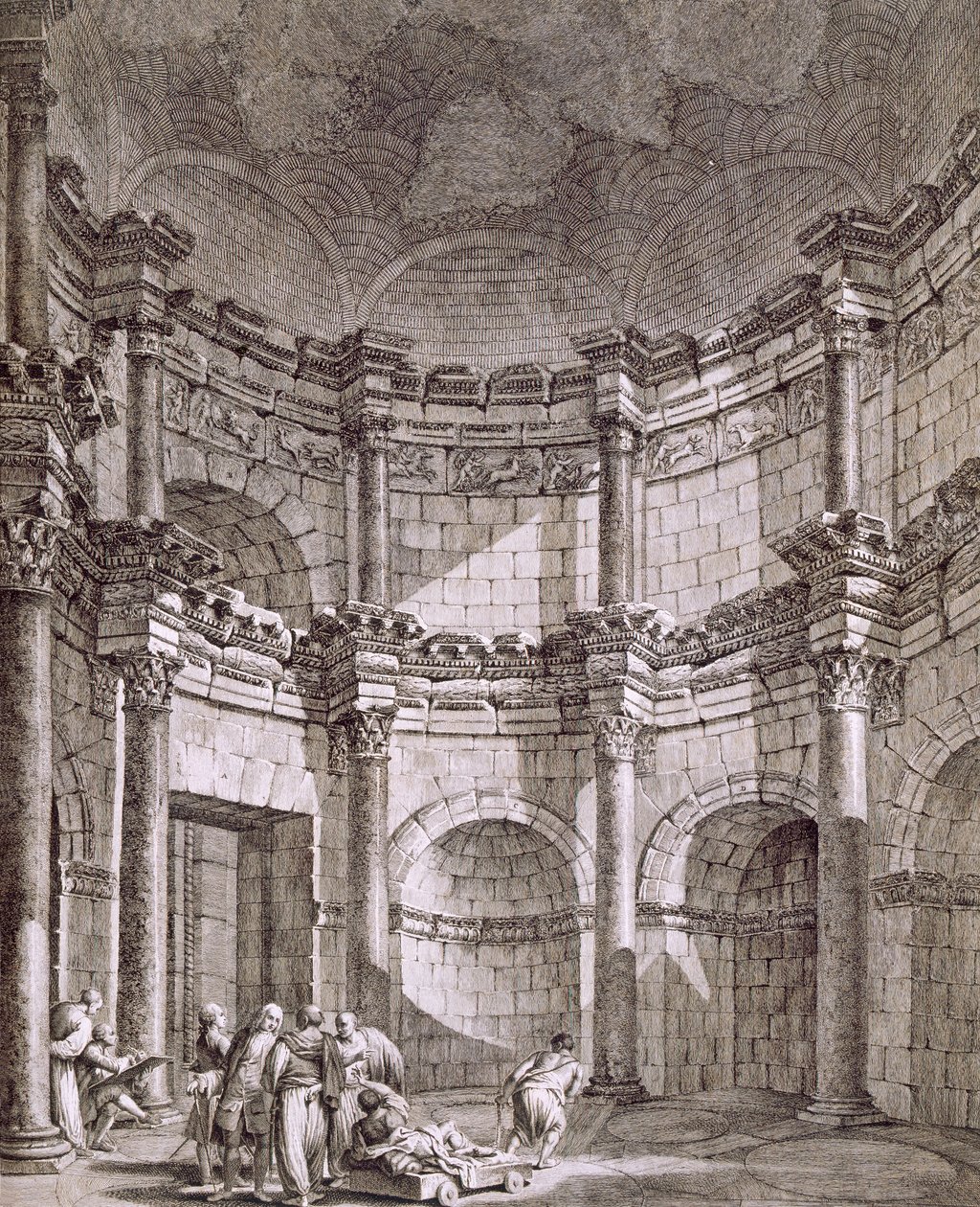 The Temple of Jupiter, from 