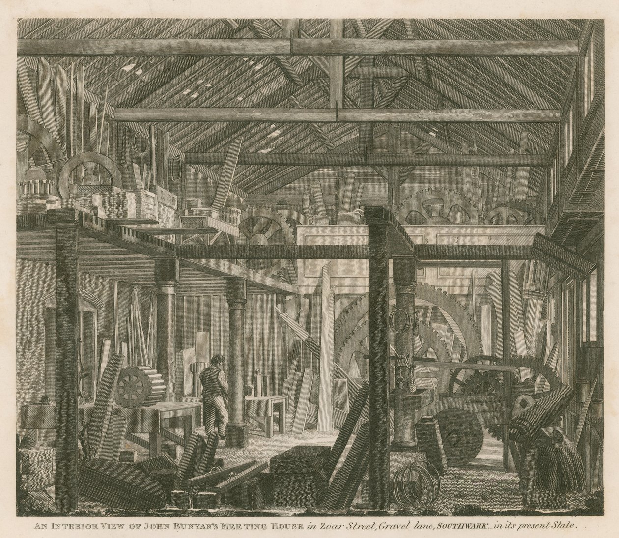 An Interior View of John Bunyan