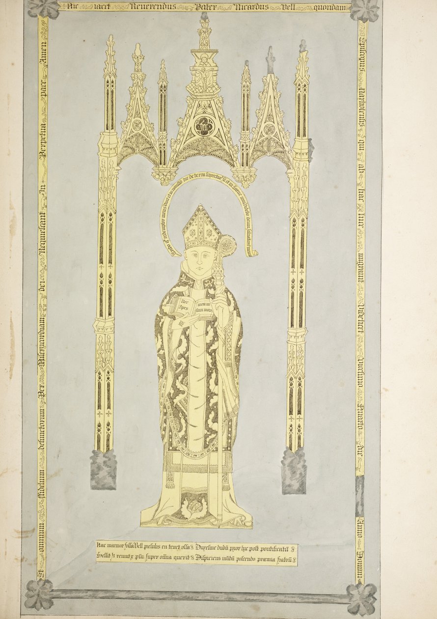 The antiquities of the Cathedral Church of Saint Mary, Carlisle, drawn by Robert Carlile, 1795 by Robert Carlile