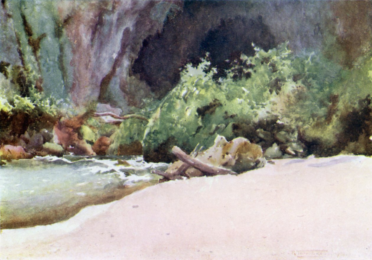 The Bottom of Goekteik Gorge by Robert George Talbot Kelly