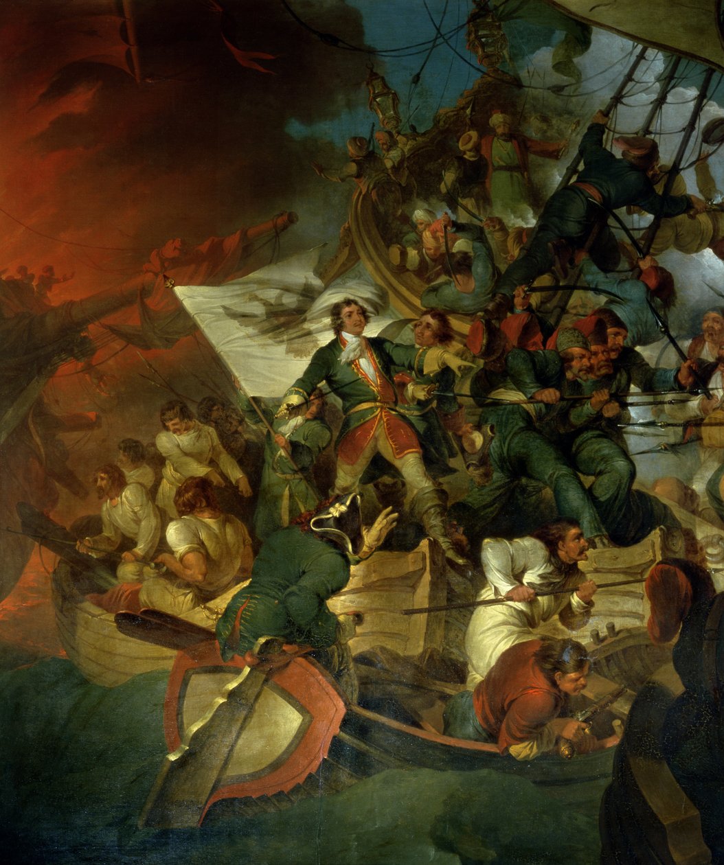Capture of Azov, 18th May 1696 by Robert Kerr Porter