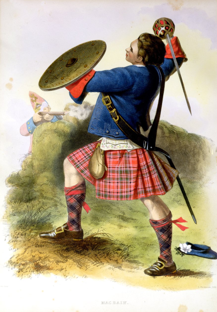 Gillies MacBean at Culloden by Robert Ronald McIan