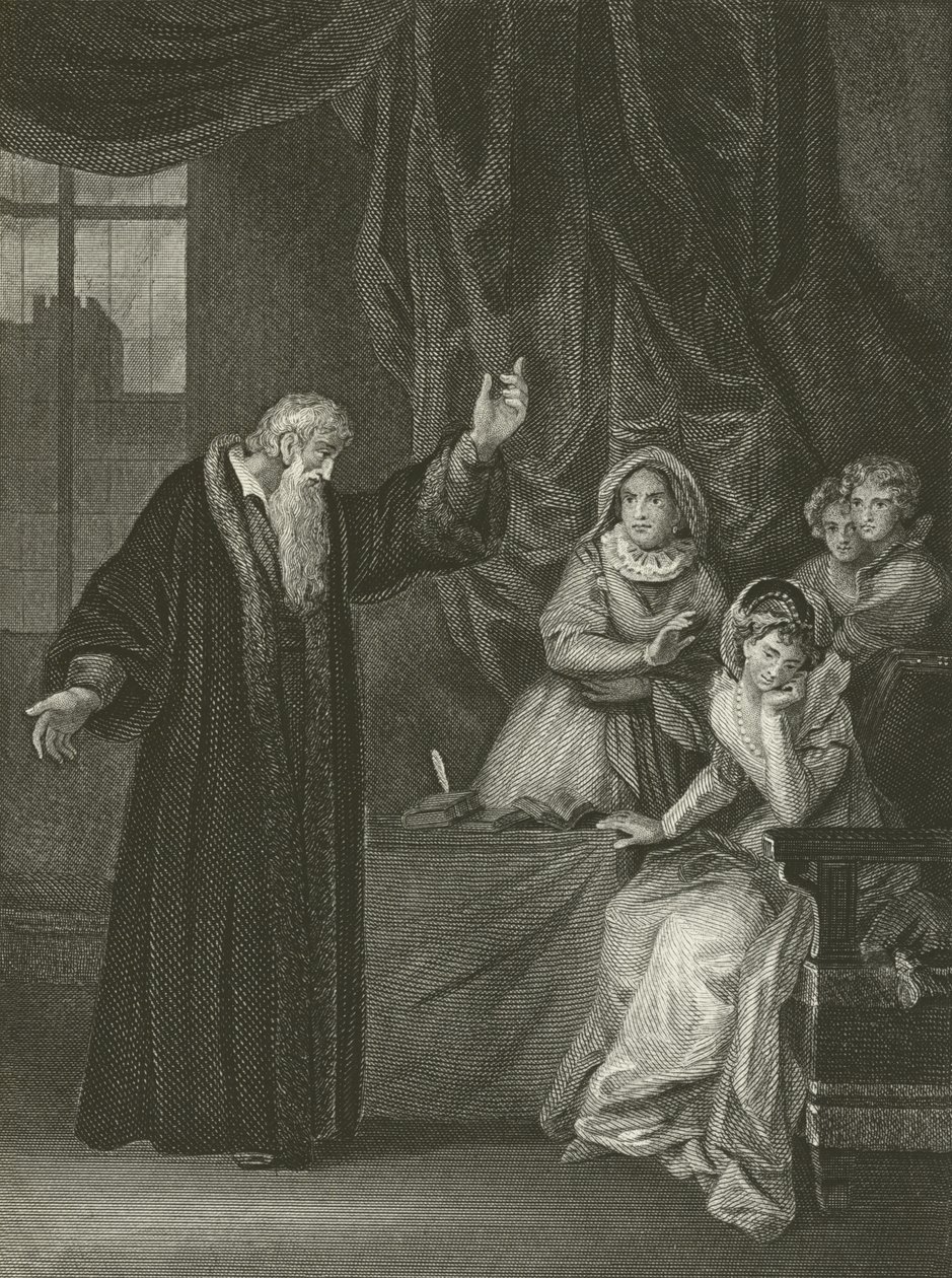 Mary Queen of Scots Reproved by Knox by Robert Smirke