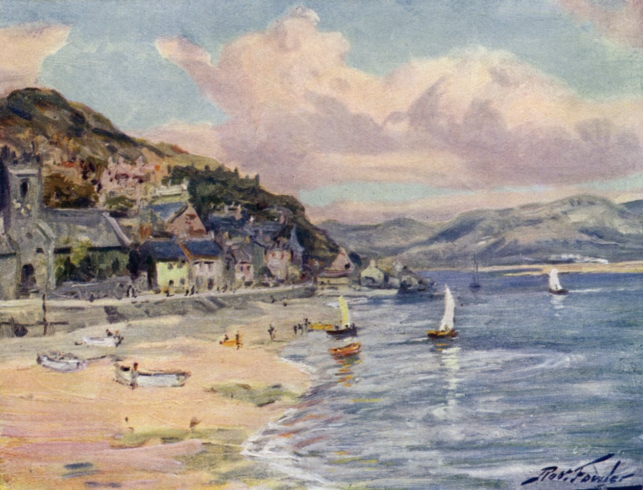 Aberdovey by Robert (after) Fowler