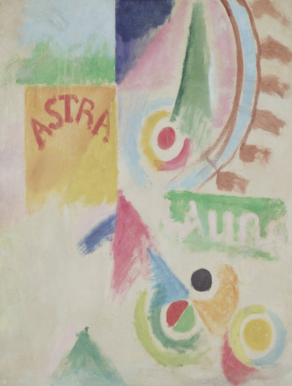 Football. The Cardiff Team by Robert Delaunay