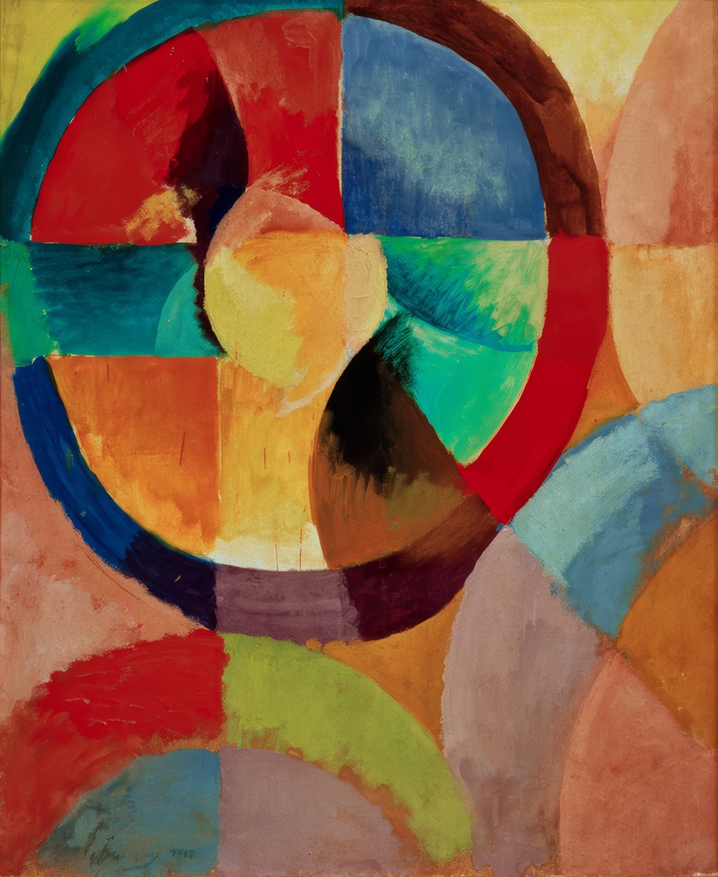 Circular Forms, Sun No. 1 by Robert Delaunay
