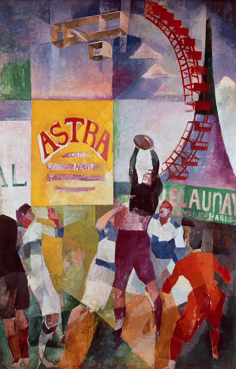 The Cardiff Team by Robert Delaunay