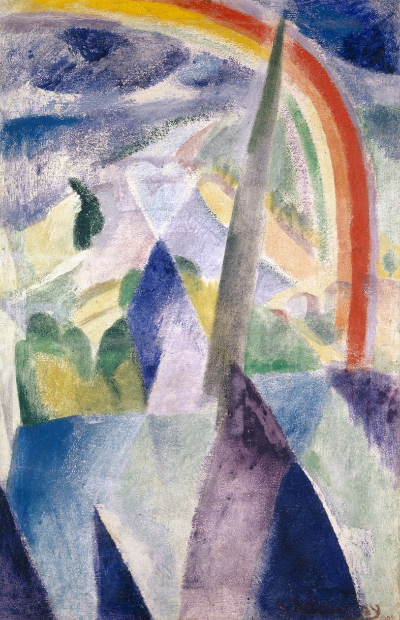 The Spire of Notre-Dame by Robert Delaunay