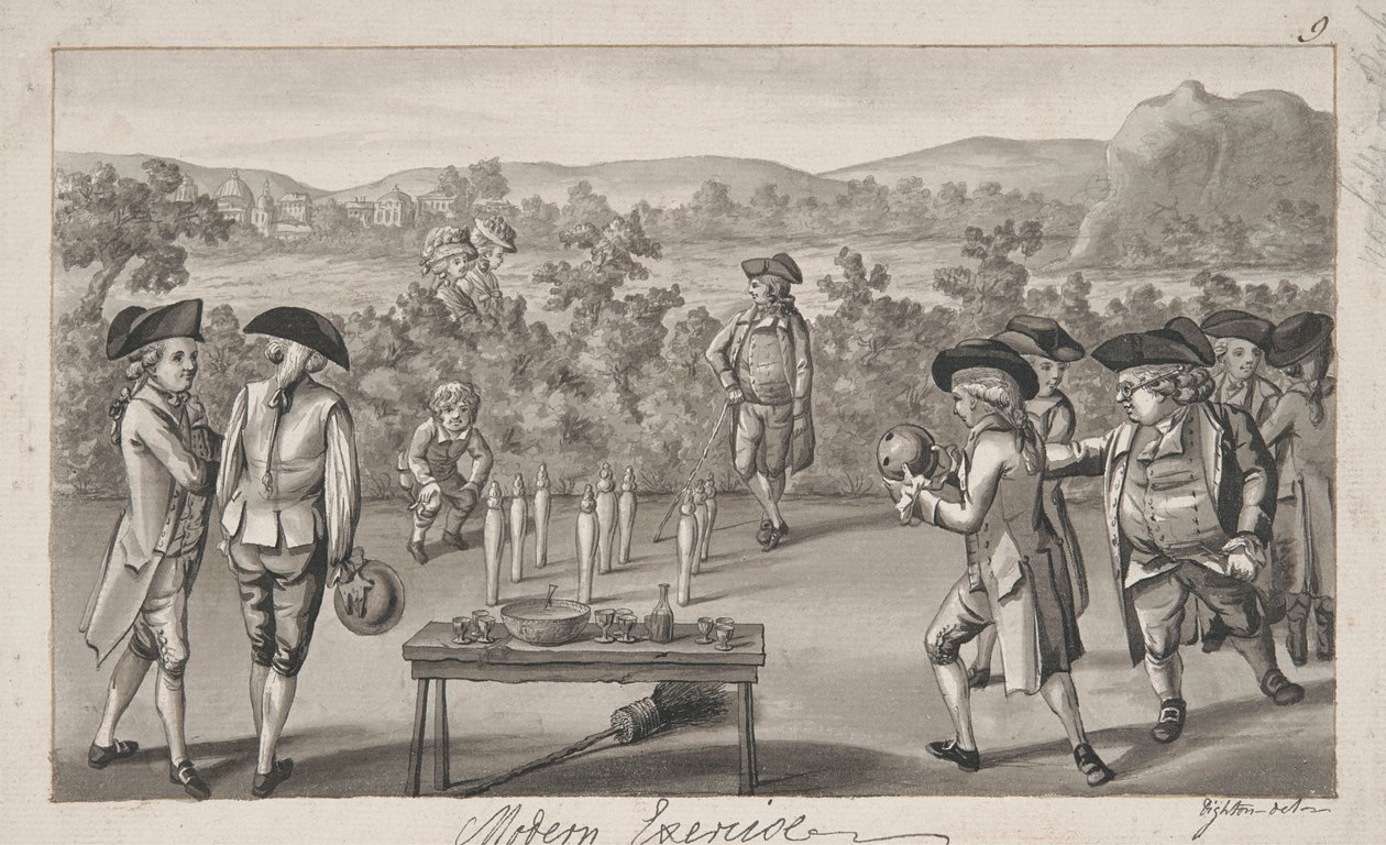 Modern Exercise by Robert Dighton