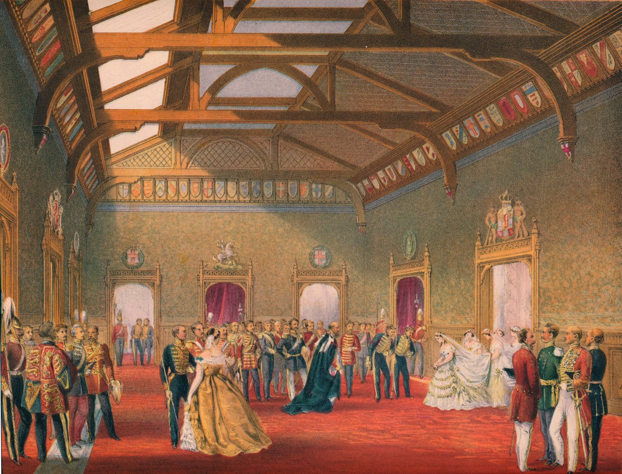 Marshalling The Procession of the Bride by Robert Dudley