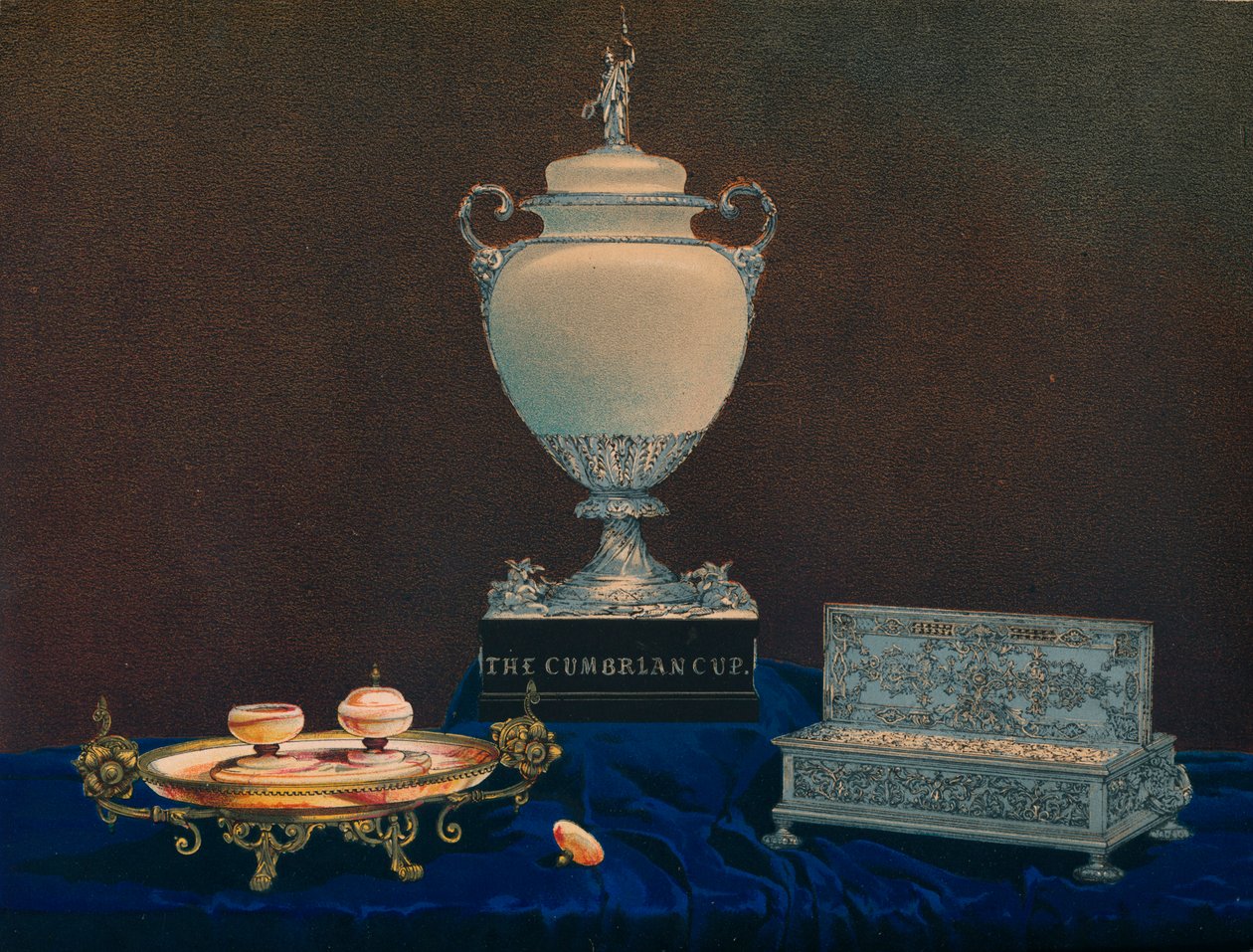 Vase and Inkstands by Robert Dudley