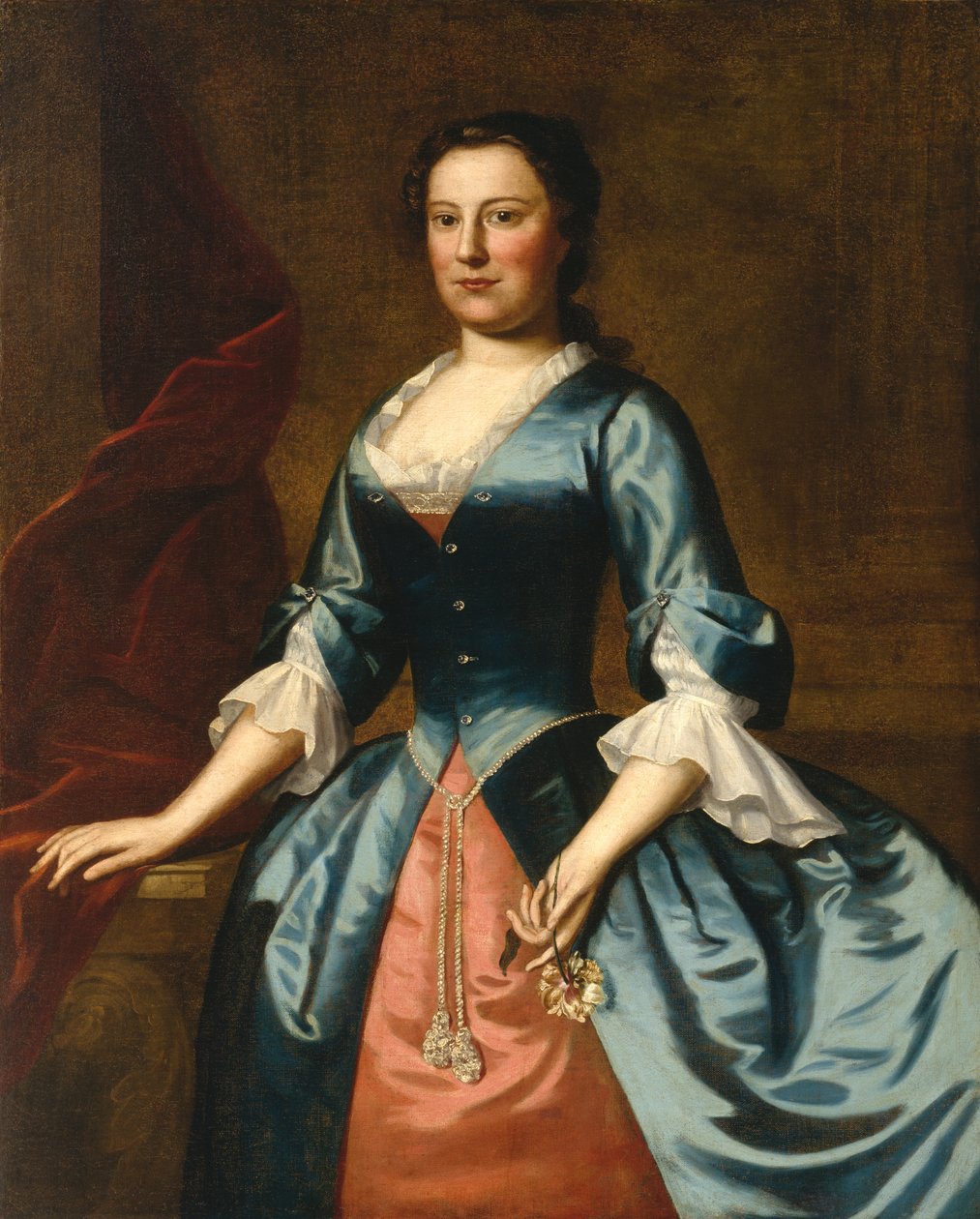 Portrait of Mrs. Samuel McCall, Sr. by Robert Feke