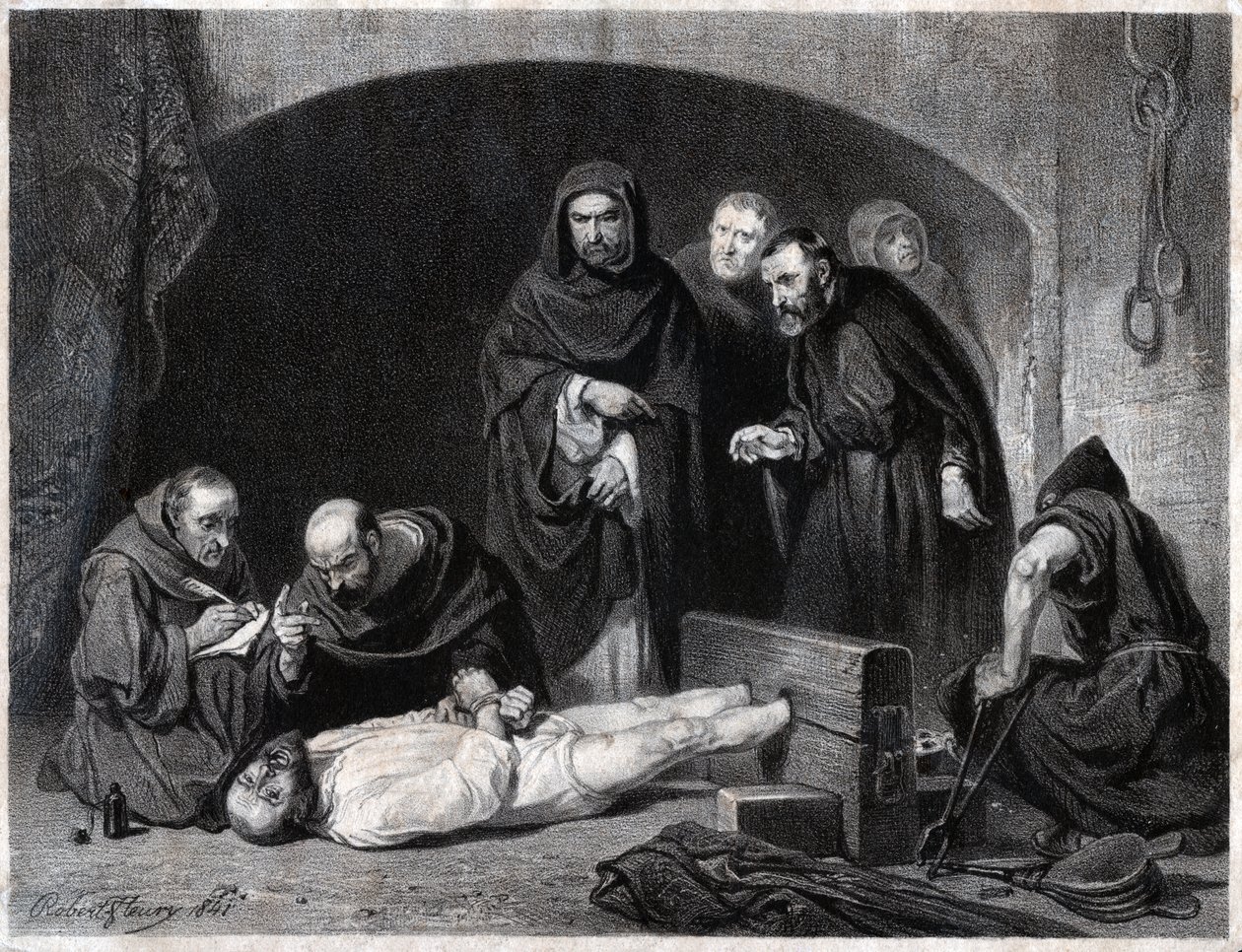 Inquisition in the Middle Ages by Robert Fleury
