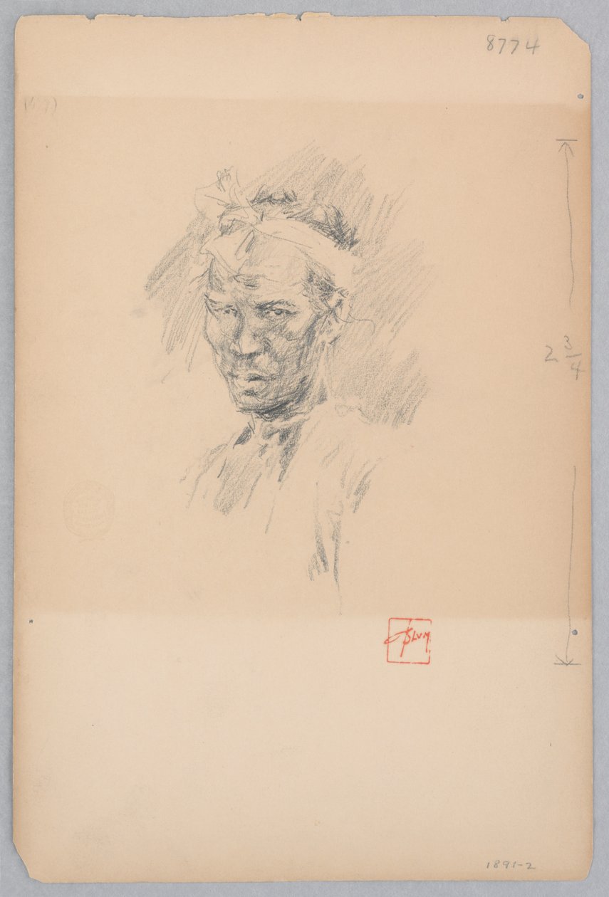 Japanese Man by Robert Frederick Blum