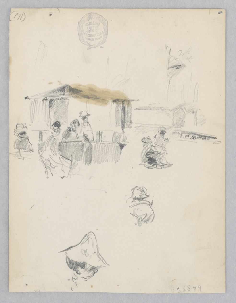Market Scene by Robert Frederick Blum