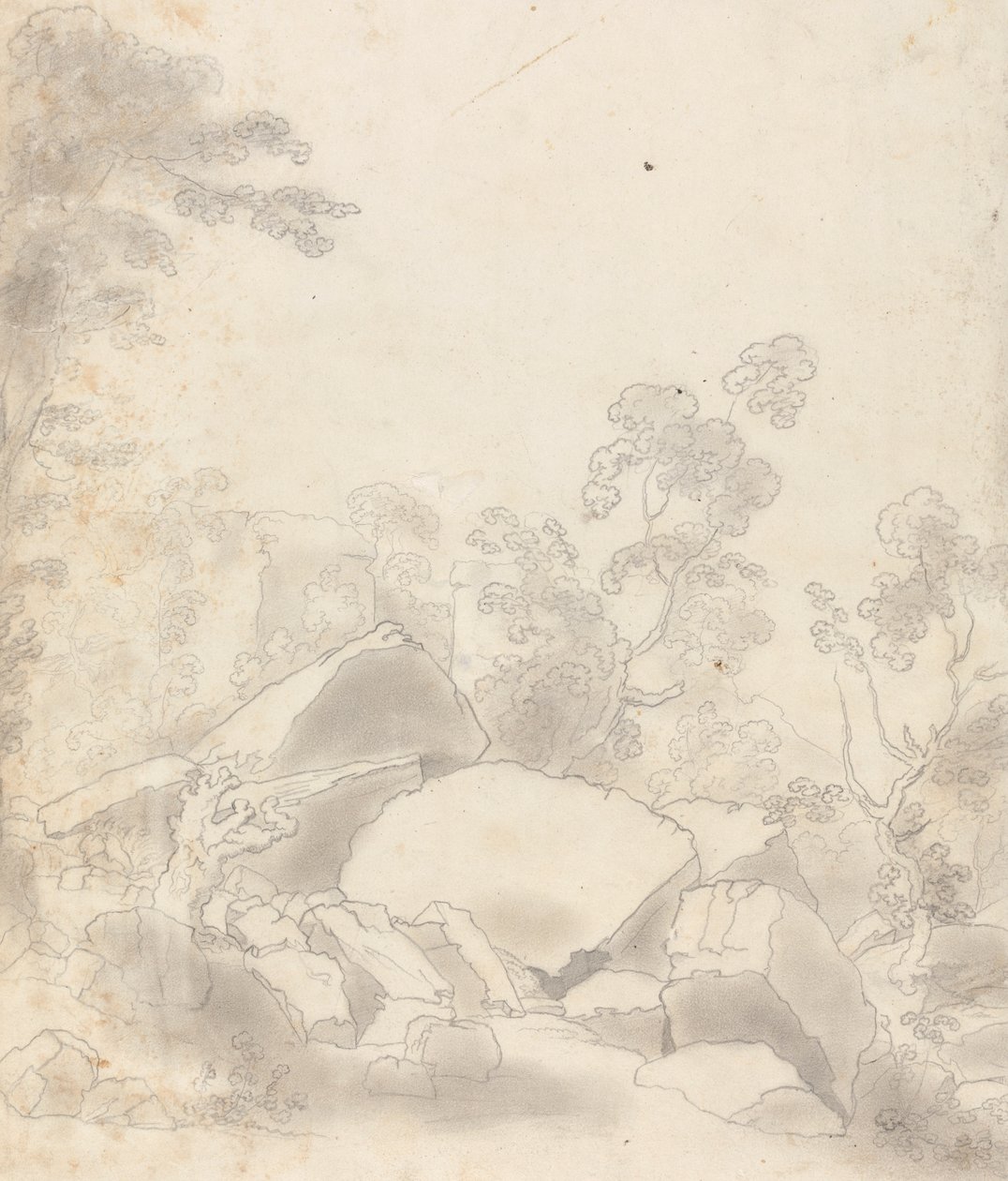 Landscape with Rocks by Robert Mabon