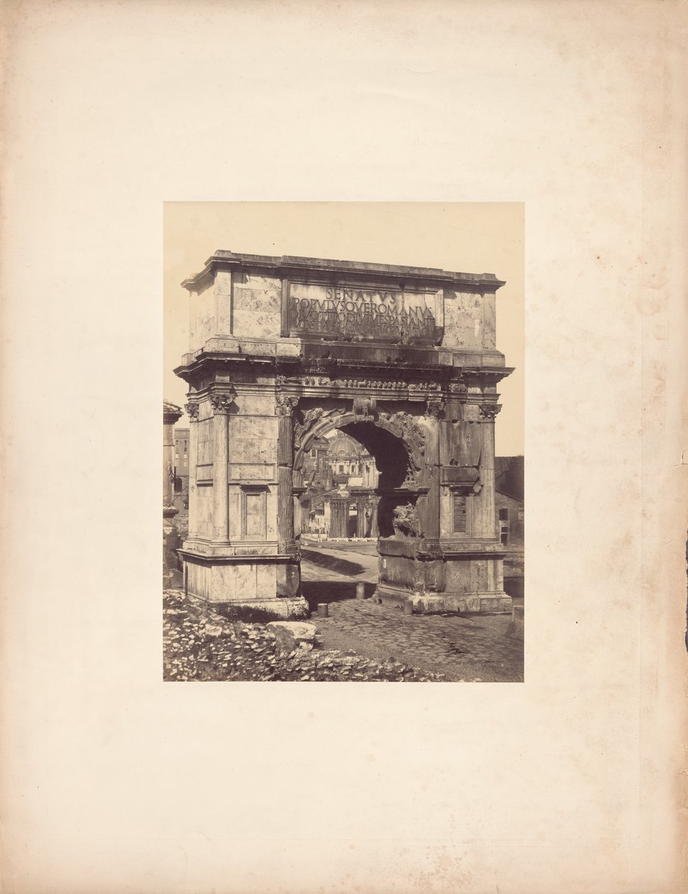 Arch of Titus by Robert MacPherson