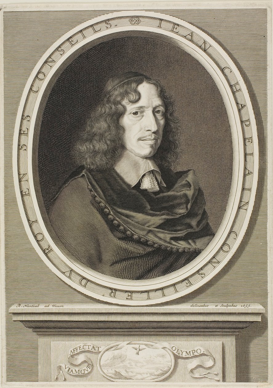 Jean Chapelain by Robert Nanteuil