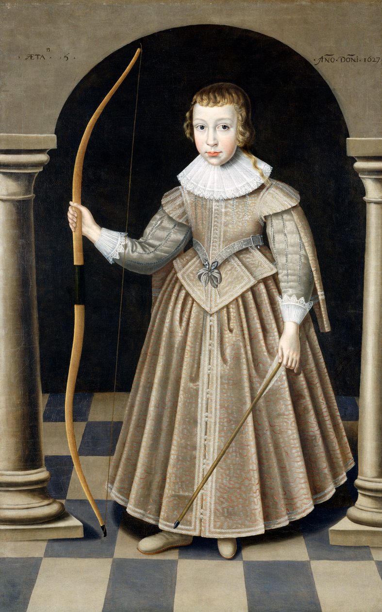 A Boy of the Howard Family, 1627 by Robert Peake