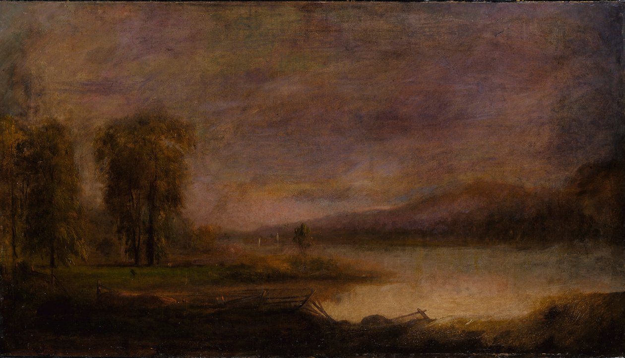 Landscape with Lake by Robert S. Duncanson