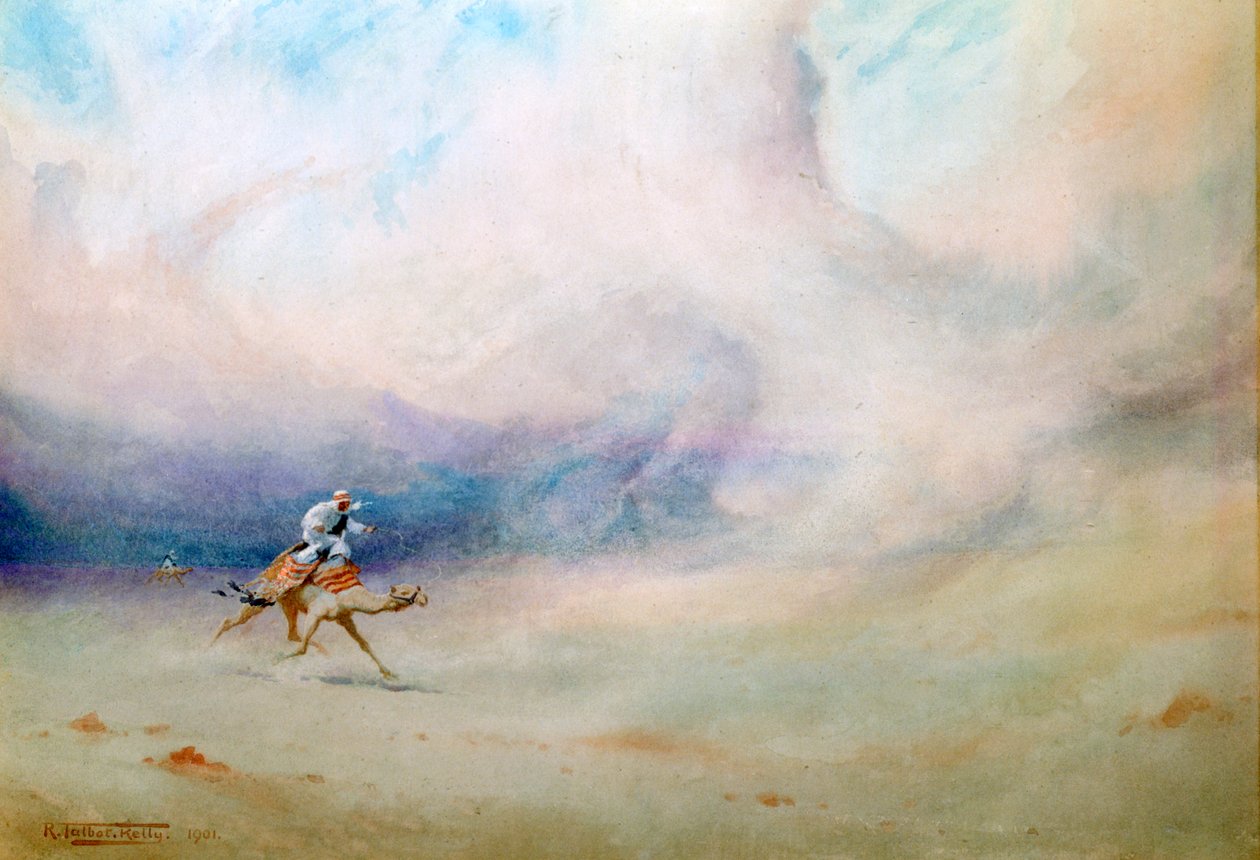 Storm in the Desert by Robert Talbot Kelly