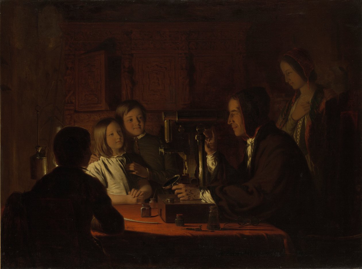 The Microscope by Robert Walter Weir