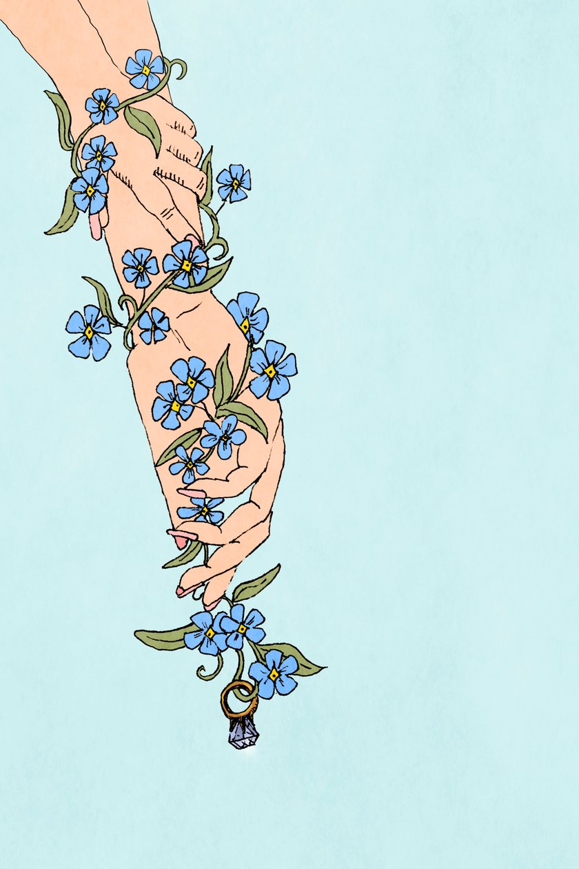 Forget Me Not, 2022 by Roberta Murray