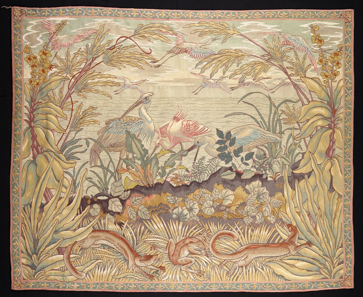 Landscape with Herons by Robin Christian Andersen
